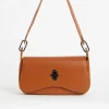 Jeenaa X Flap Baguette Bag