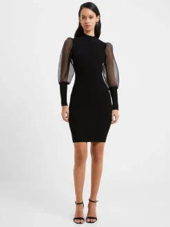 Krista Organza Long Sleeve Dress