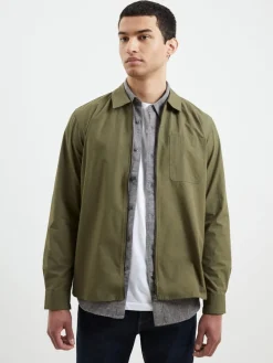 Lightweight Zip Through Overshirt