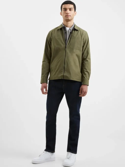 Lightweight Zip Through Overshirt