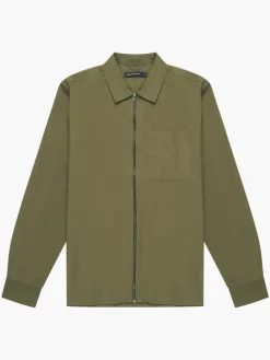 Lightweight Zip Through Overshirt