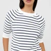 Lily Mozart Stripe Short Sleeve Jumper