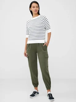 Lily Mozart Stripe Short Sleeve Jumper