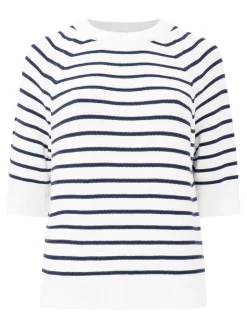 Lily Mozart Stripe Short Sleeve Jumper