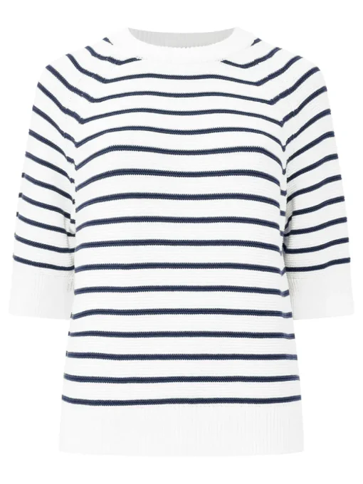Lily Mozart Stripe Short Sleeve Jumper
