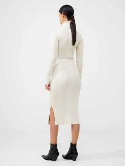 Mari Knit Pencil Midi Skirt
