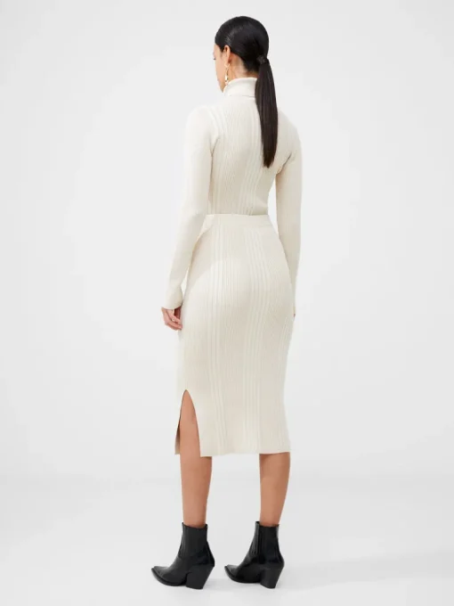 Mari Knit Pencil Midi Skirt