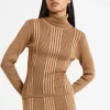 Mari Knit Roll Neck Jumper