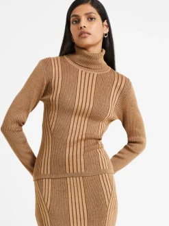 Mari Knit Roll Neck Jumper