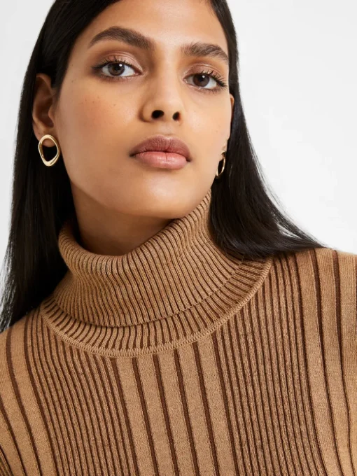 Mari Knit Roll Neck Jumper