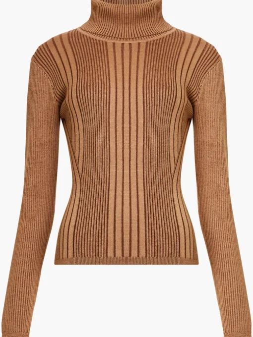 Mari Knit Roll Neck Jumper