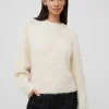 Meena Fluffy Boat Neck Jumper