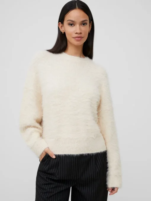 Meena Fluffy Boat Neck Jumper
