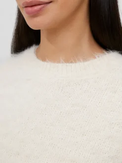 Meena Fluffy Boat Neck Jumper