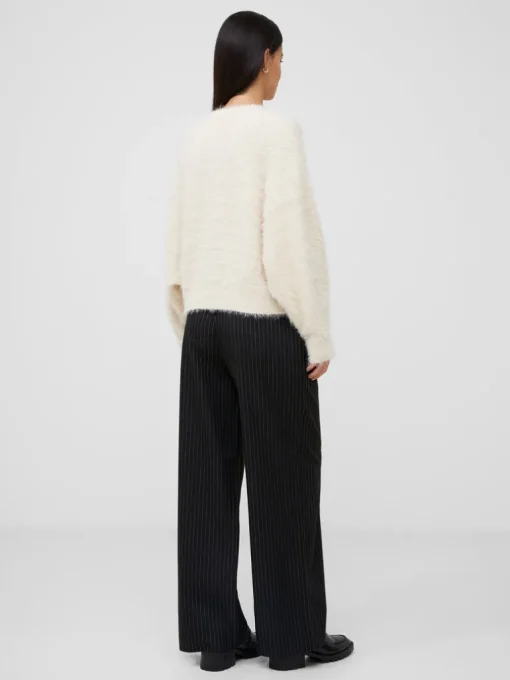 Meena Fluffy Boat Neck Jumper