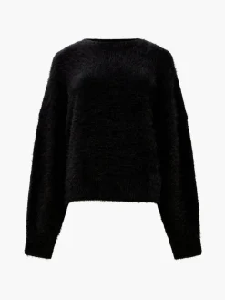 Meena Fluffy Boat Neck Jumper