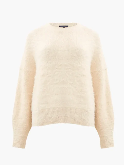 Meena Fluffy Boat Neck Jumper