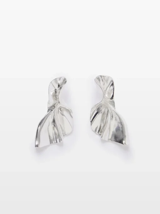 Melton Metal Stud Earrings