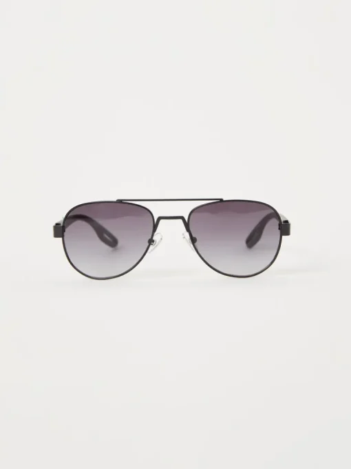 Metal D-Frame Sunglasses