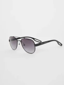 Metal D-Frame Sunglasses