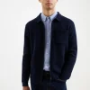 Milano Knitted Zip Through Shirt