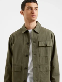 Military Cotton Overshirt