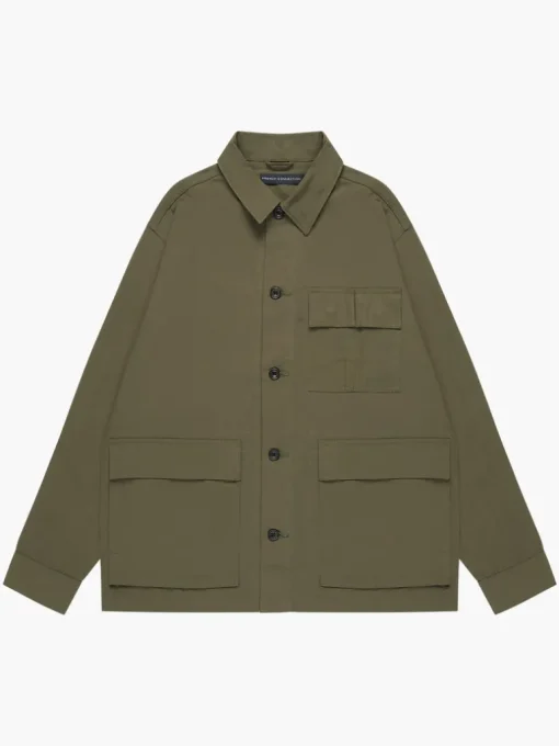 Military Cotton Overshirt