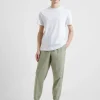 Military Cotton Tapered Chino Trousers