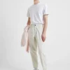 Military Cotton Tapered Chino Trousers