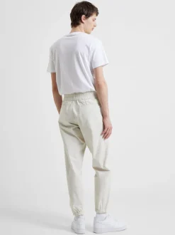Military Cotton Tapered Chino Trousers