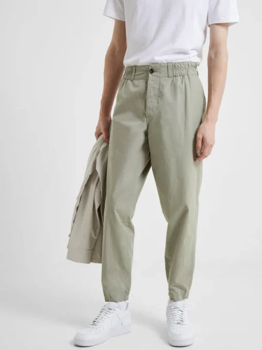 Military Cotton Tapered Chino Trousers