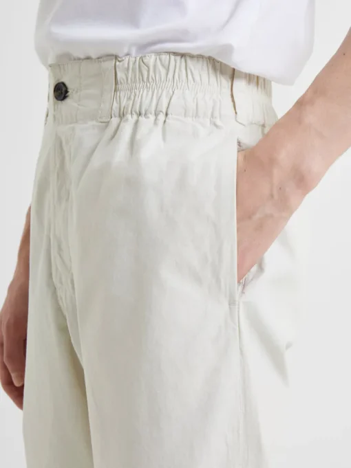 Military Cotton Tapered Chino Trousers