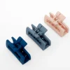 Mini Matte Claw Hair Clips (Pack of 3)