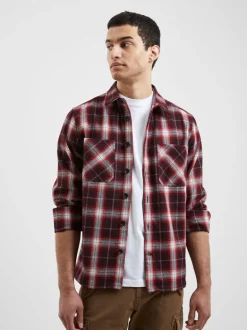 Mist Check Recycled Overshirt