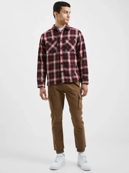 Mist Check Recycled Overshirt
