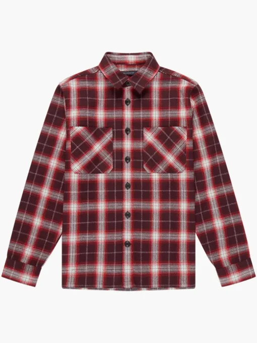 Mist Check Recycled Overshirt