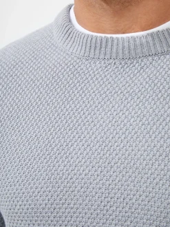 Moss Stitch Jumper