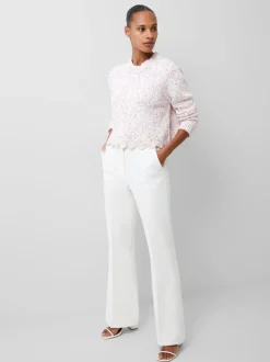 Nevanna Recycled Scallop Hem Sweater