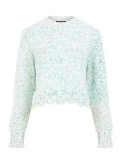 Nevanna Recycled Scallop Hem Sweater