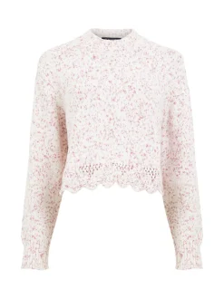 Nevanna Recycled Scallop Hem Sweater