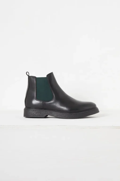 Nora Crepe Sole Chelsea Boots