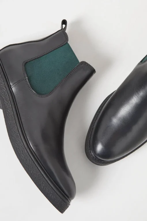 Nora Crepe Sole Chelsea Boots
