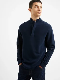 Ottoman Funnel Neck Polo Shirt