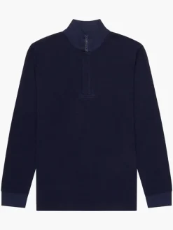 Ottoman Funnel Neck Polo Shirt