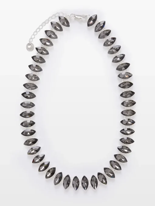 Oval Crystal Necklace