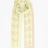 Oversized Houndstooth Scarf