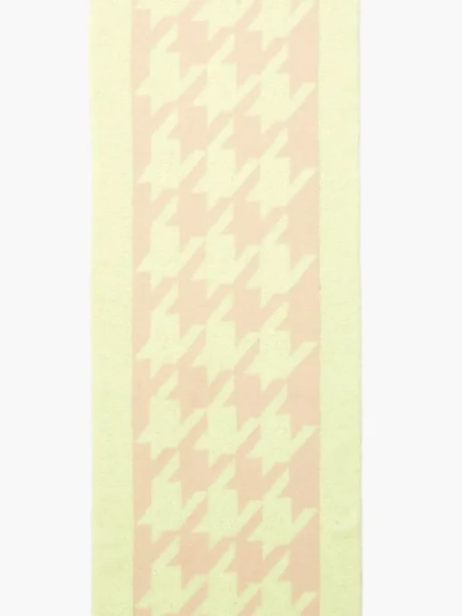 Oversized Houndstooth Scarf