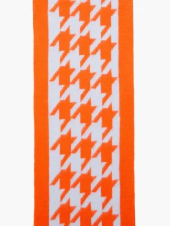 Oversized Houndstooth Scarf