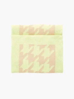 Oversized Houndstooth Scarf