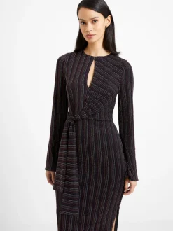 Paula Keyhole Midi Dress